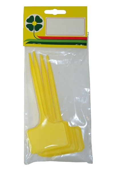 Schildetiketten gelb 7Stk Detail